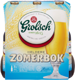 3pack Grolsch Zomerbok